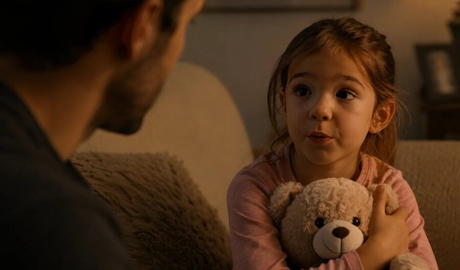 Min 5-åriga dotter ville bjuda in mannen som kom hem till oss när jag var på jobbet till sin födelsedag: jag låtsades åka på tjänsteresa, och när jag kom hem blev jag helt ställd när jag såg vem det var